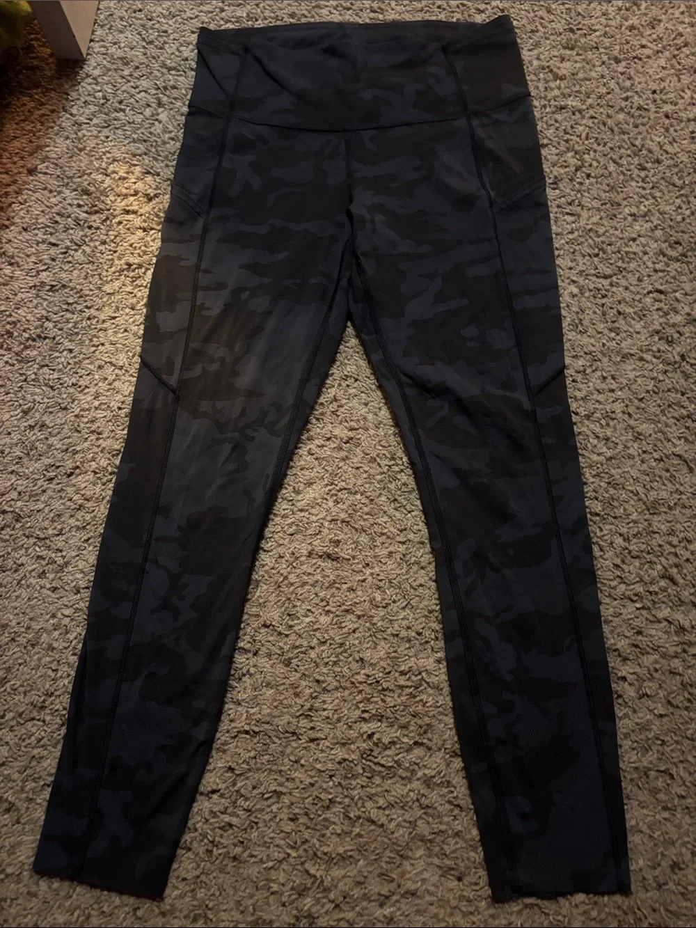 lululemon athletica Black Camo High-Rise Leggings